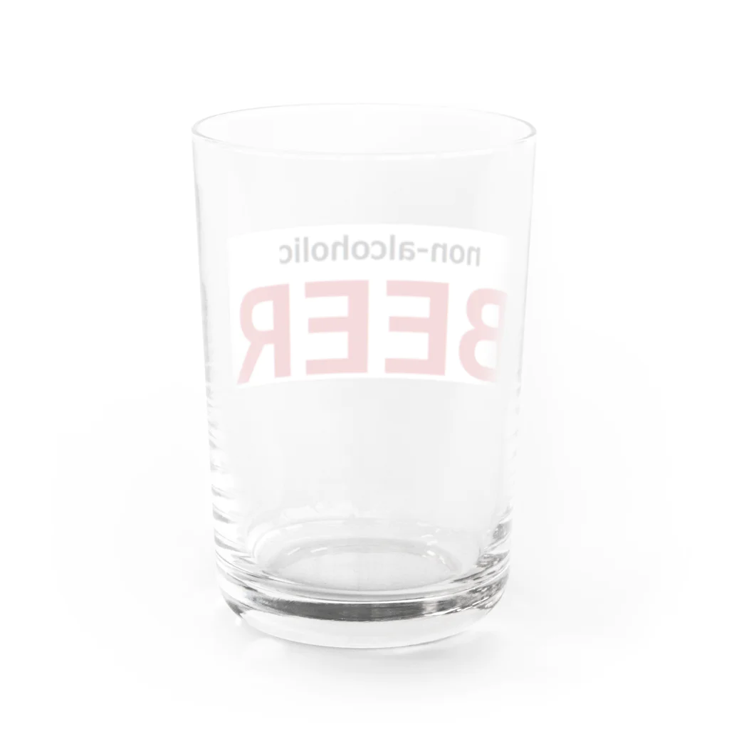 アメリカンベース のノンアルコールビール　ビール Water Glass :back