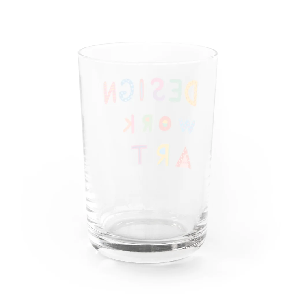 asobitoのDESIGN WORK ART  Water Glass :back