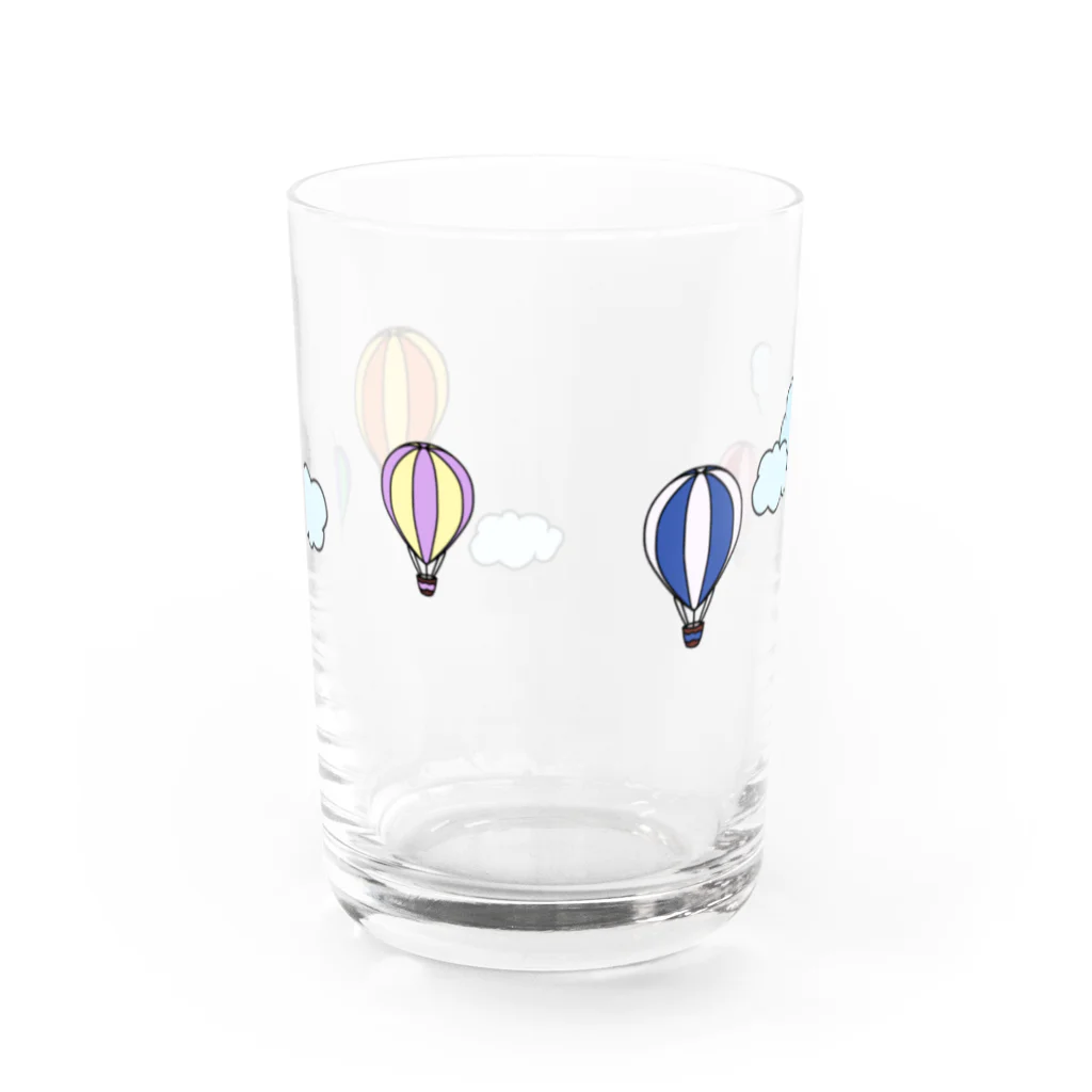 lemon16🍋れもんいろの空飛ぶ乗り物 Water Glass :back