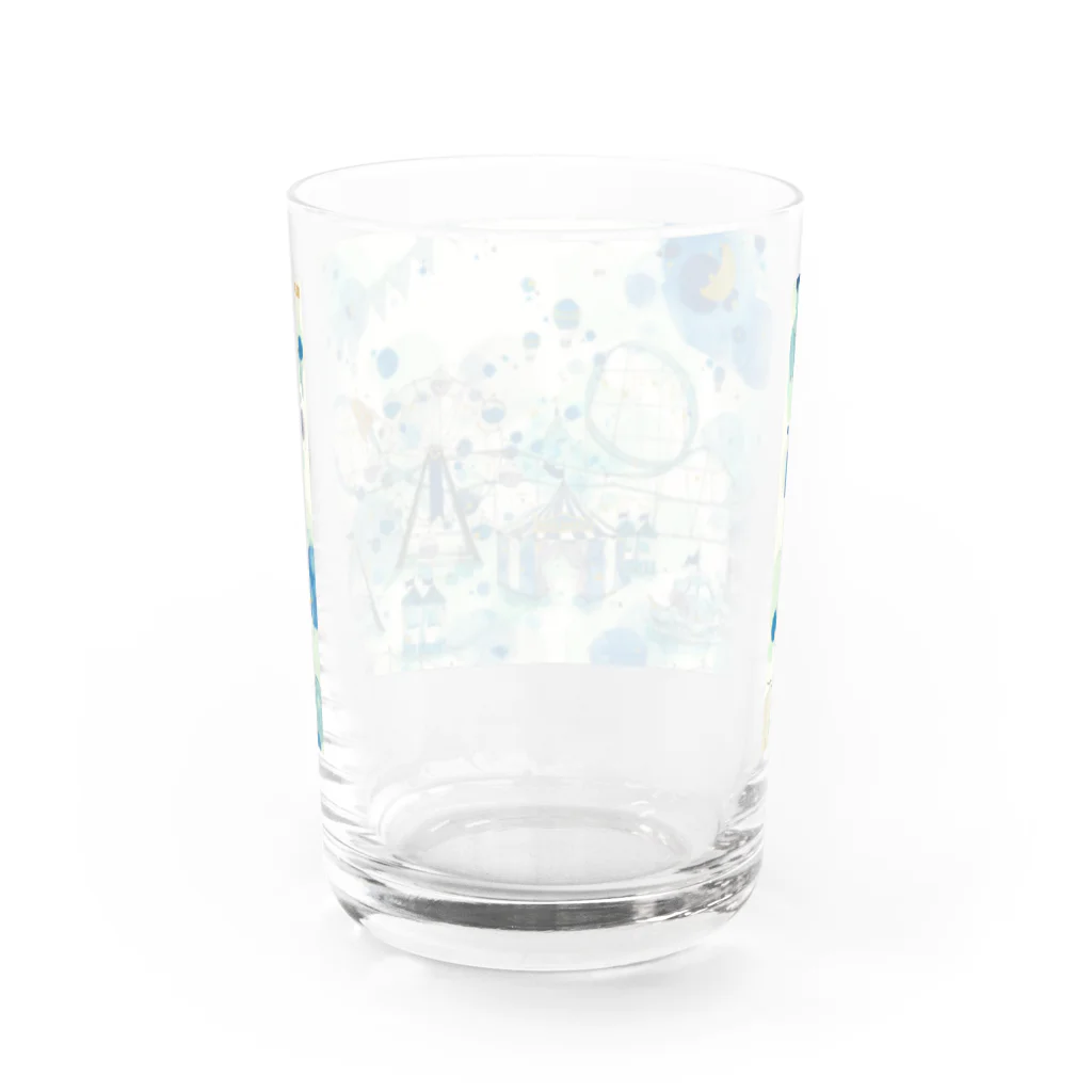【水中庭園】の夢の国の遊園地 Water Glass :back