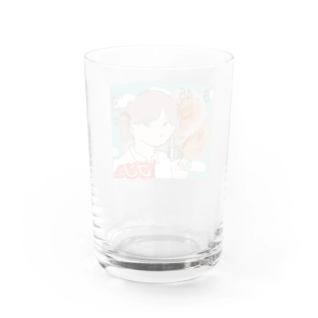 元岡のナンなんですか！？ Water Glass :back