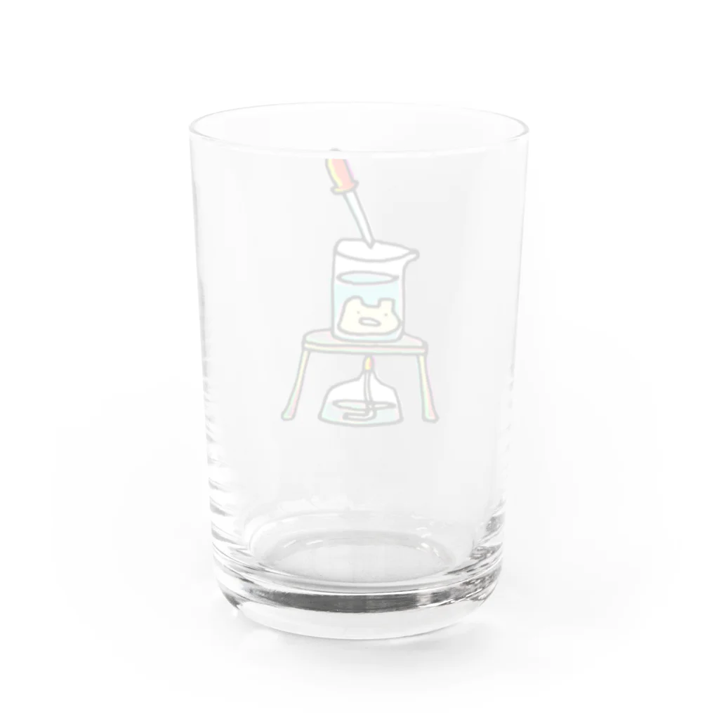 2Dうさぎの2Dうさぎ アルコールランプ 色違い Water Glass :back