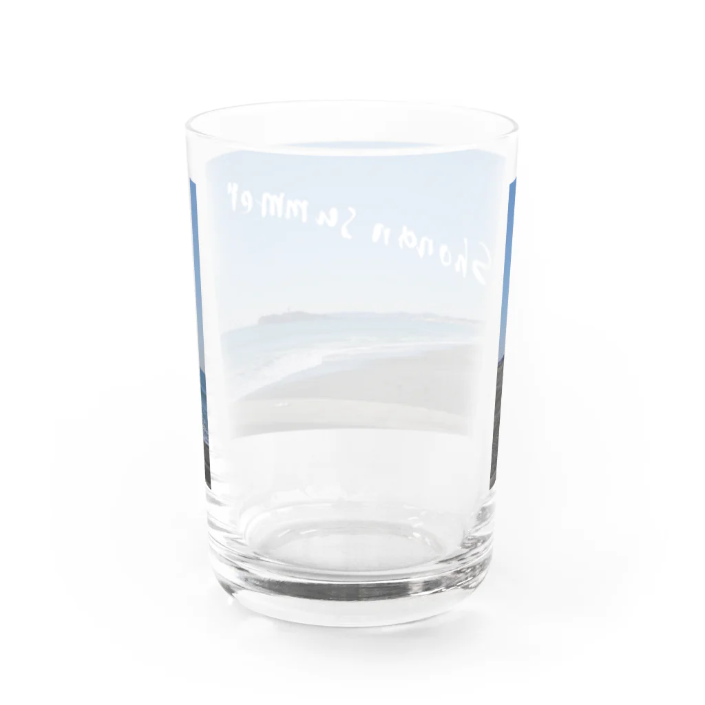 Shonan summerのShonan summer Water Glass :back