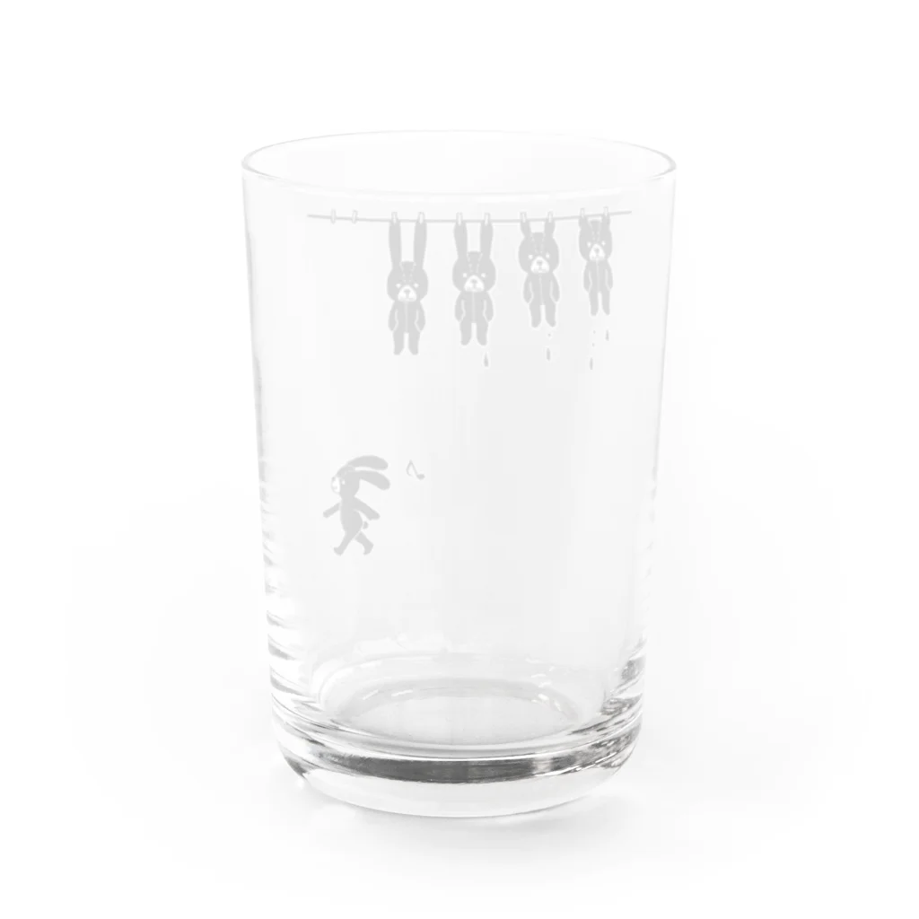 くいなの母のテディベアの秘密 Water Glass :back