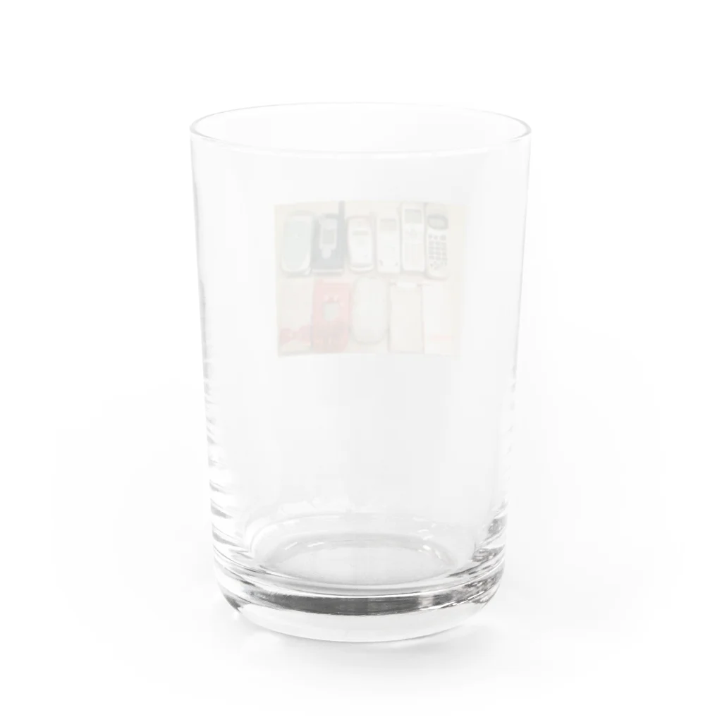 肉まんちゃん。の平成の思い出。「ガラケー」 Water Glass :back