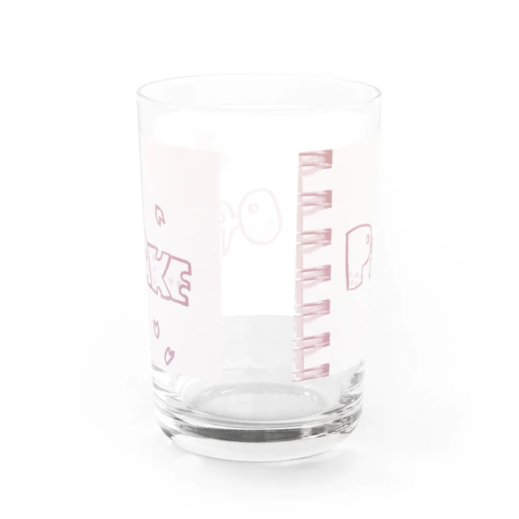 青い鳥の桜 Water Glass :back