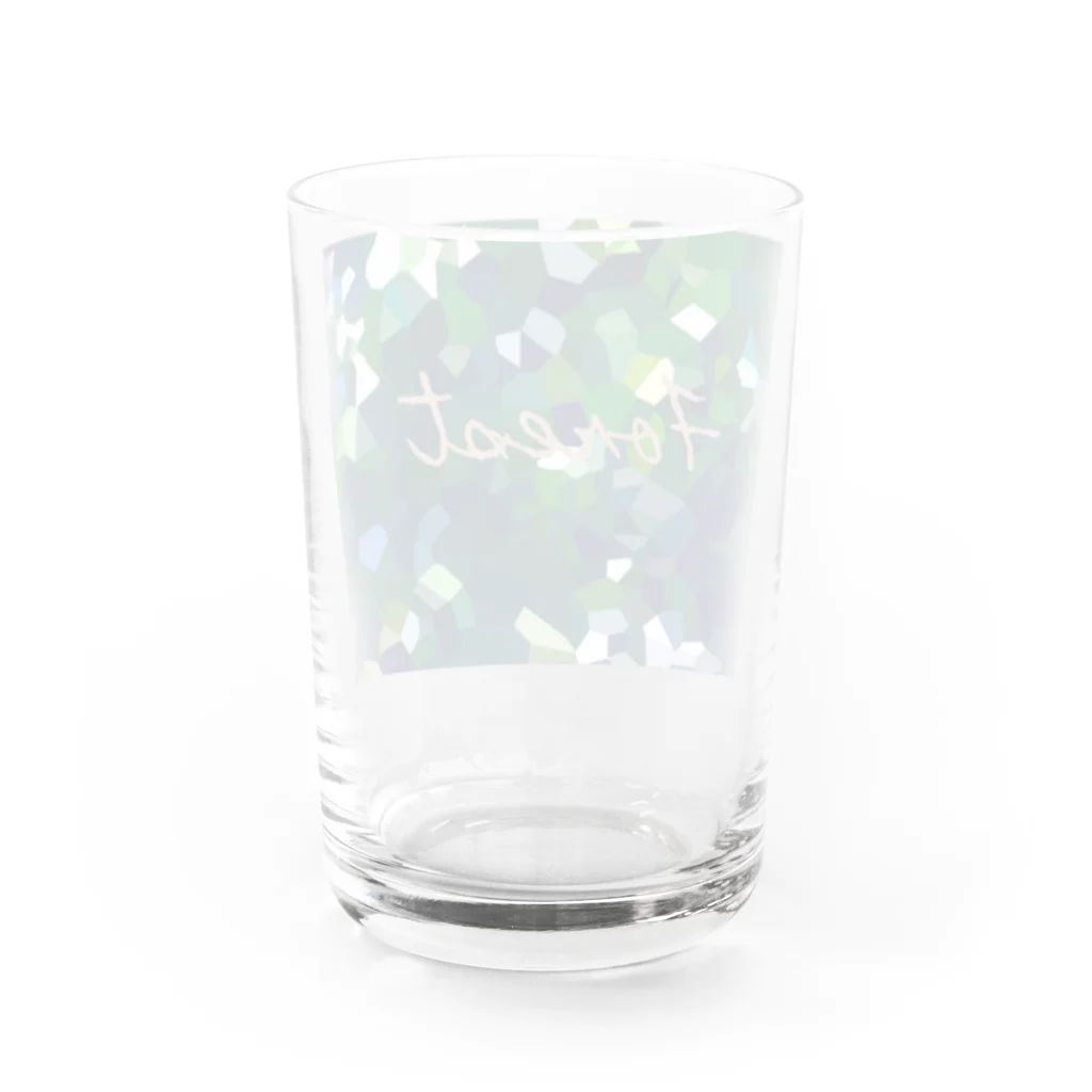 大畠クラフト部のMorimorimoriMori Water Glass :back