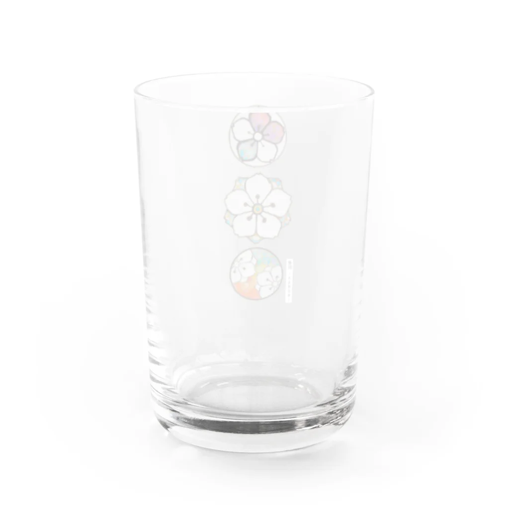 👦🧒ぼくらの華紋ーKAMONー のぼくの 華紋ーKAMONー Water Glass :back