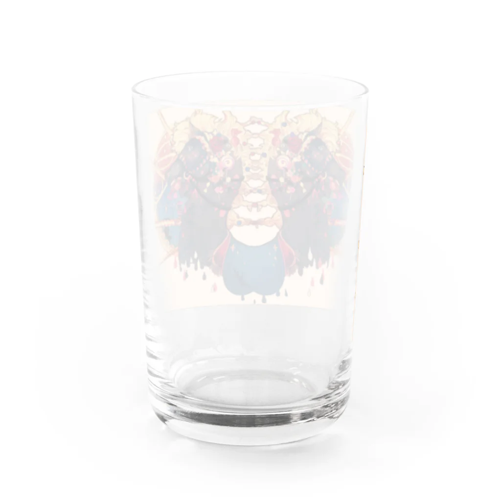 飴は噛むもの砕くもののキャンディカルーセル Water Glass :back