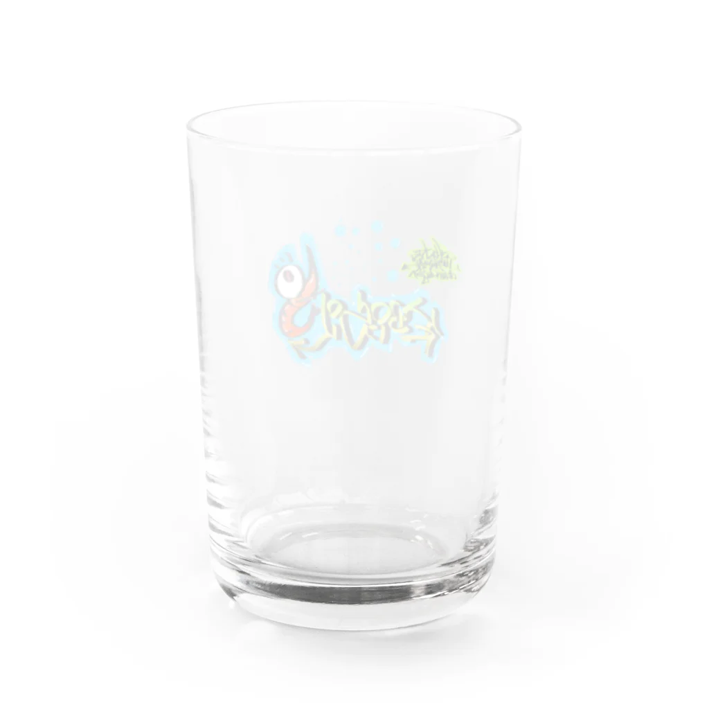 Sarbaqueのエビ Water Glass :back