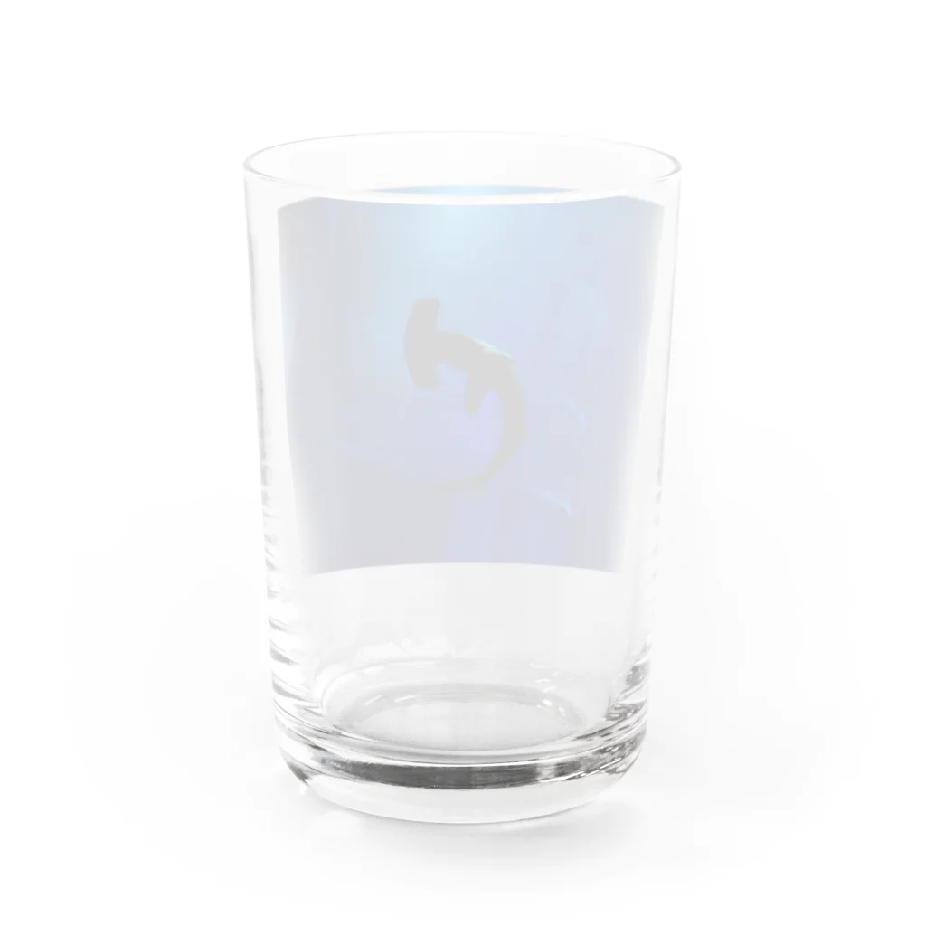 CODAの夜を泳ぐ Water Glass :back