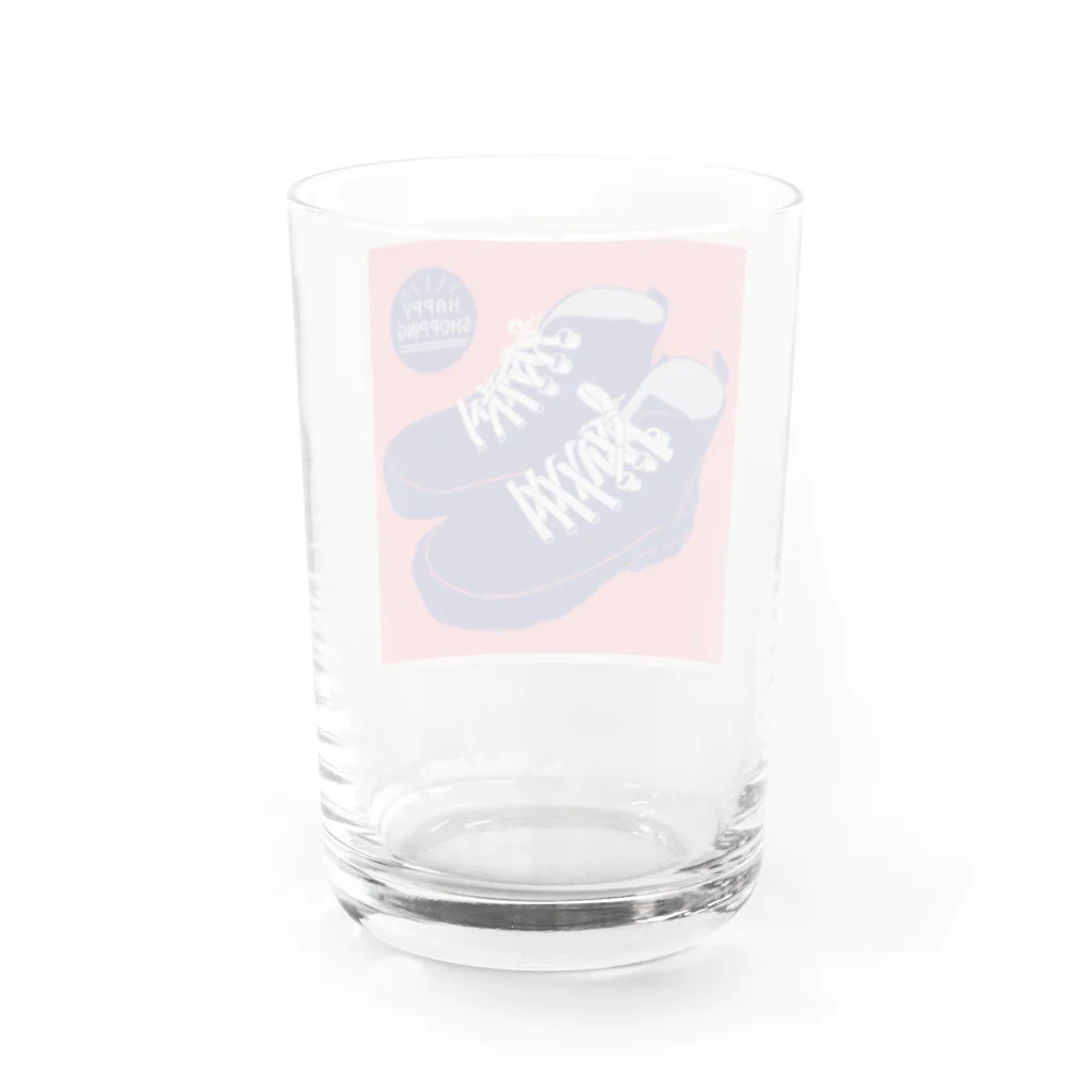 矢澤組のSUZURIのHAPPY SHOPPING Water Glass :back