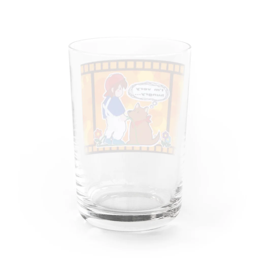 ざしきにゃんこ製作所のいつかの思い出 Water Glass :back