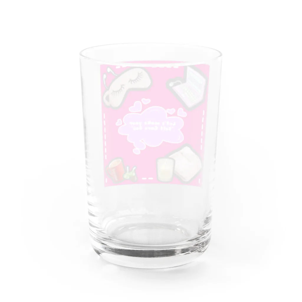 めぃのComfort zone  Water Glass :back