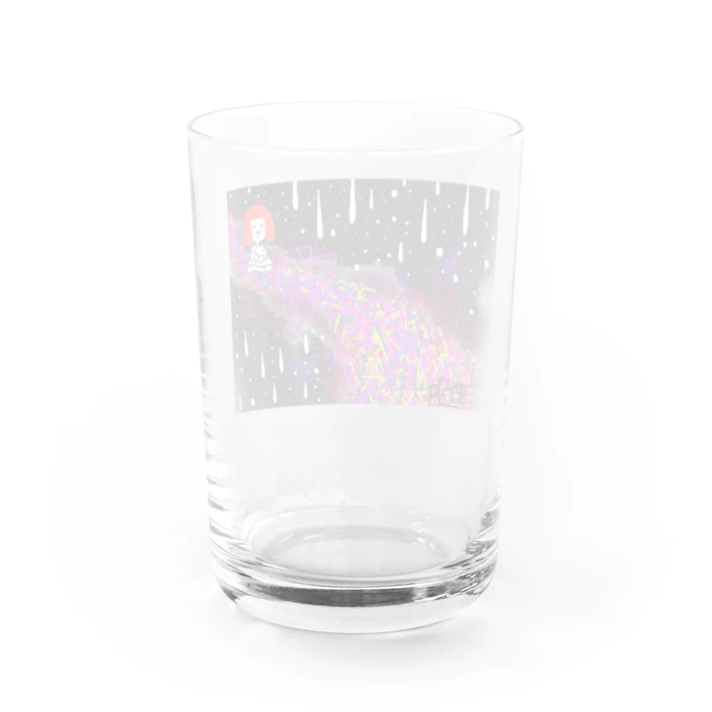 ためこ部屋のながれぼし。 Water Glass :back