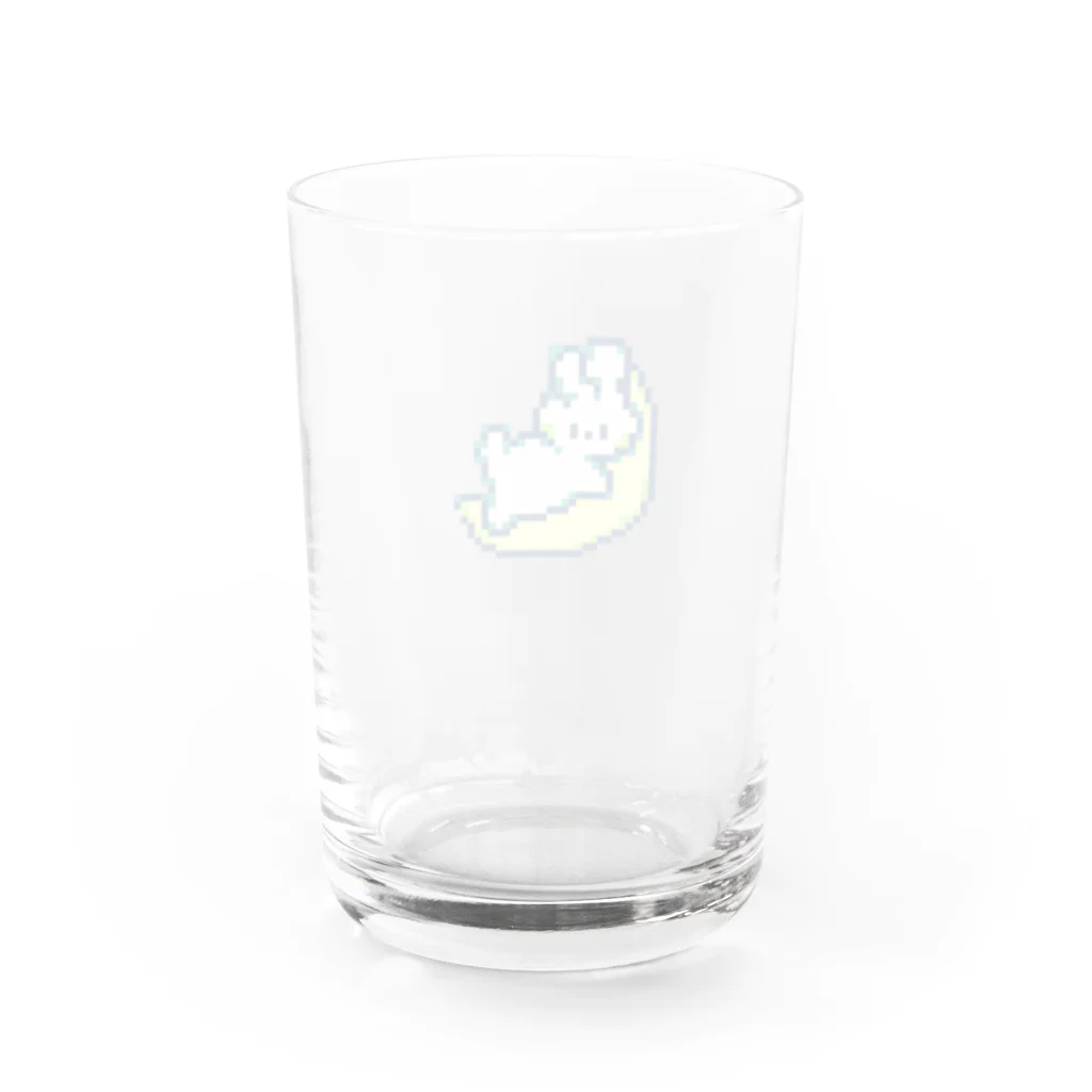 りうたそのusagi on the moon Water Glass :back