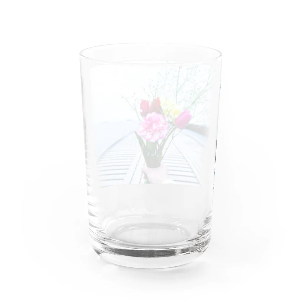 K-sampoのガラスの花束（グラス） Water Glass :back