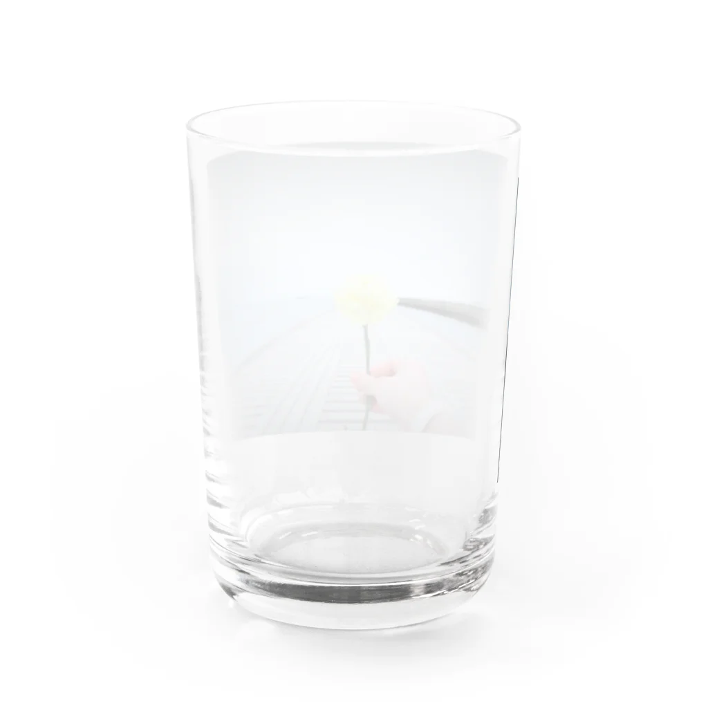 K-sampoのガラスのカーネーション（グラス） Water Glass :back