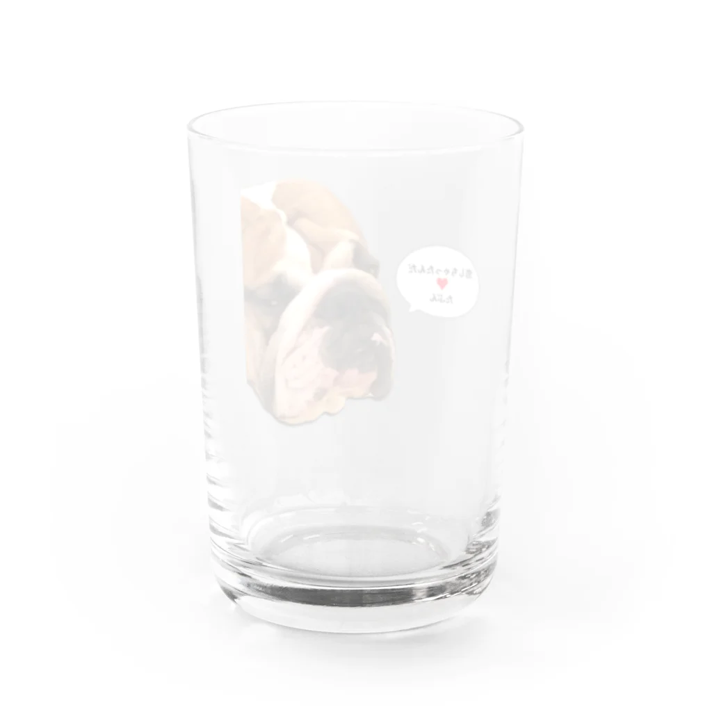 sparkleのむすこさんの恋 Water Glass :back