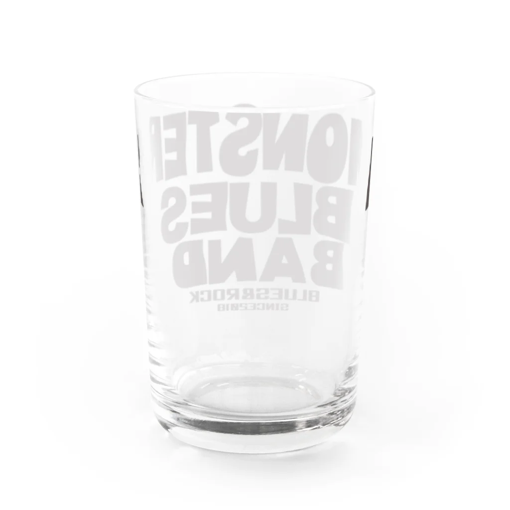 大雑把商会（ohzappa syoukai)のMonster君2号 Water Glass :back