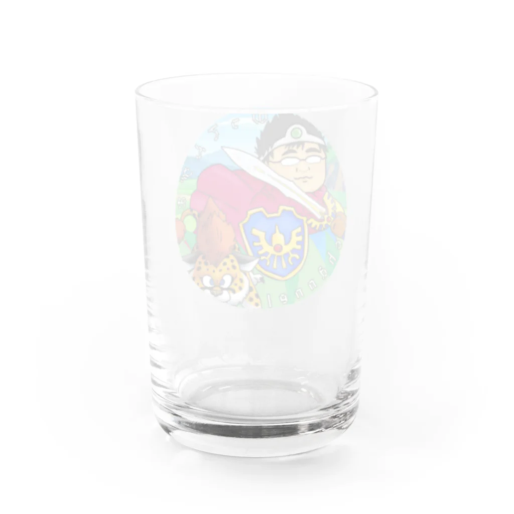 のってんがむchannelグッズ販売所の新グッズ1 Water Glass :back