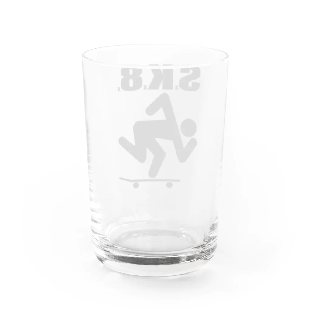 スペースブレインのSxKx8x Water Glass :back