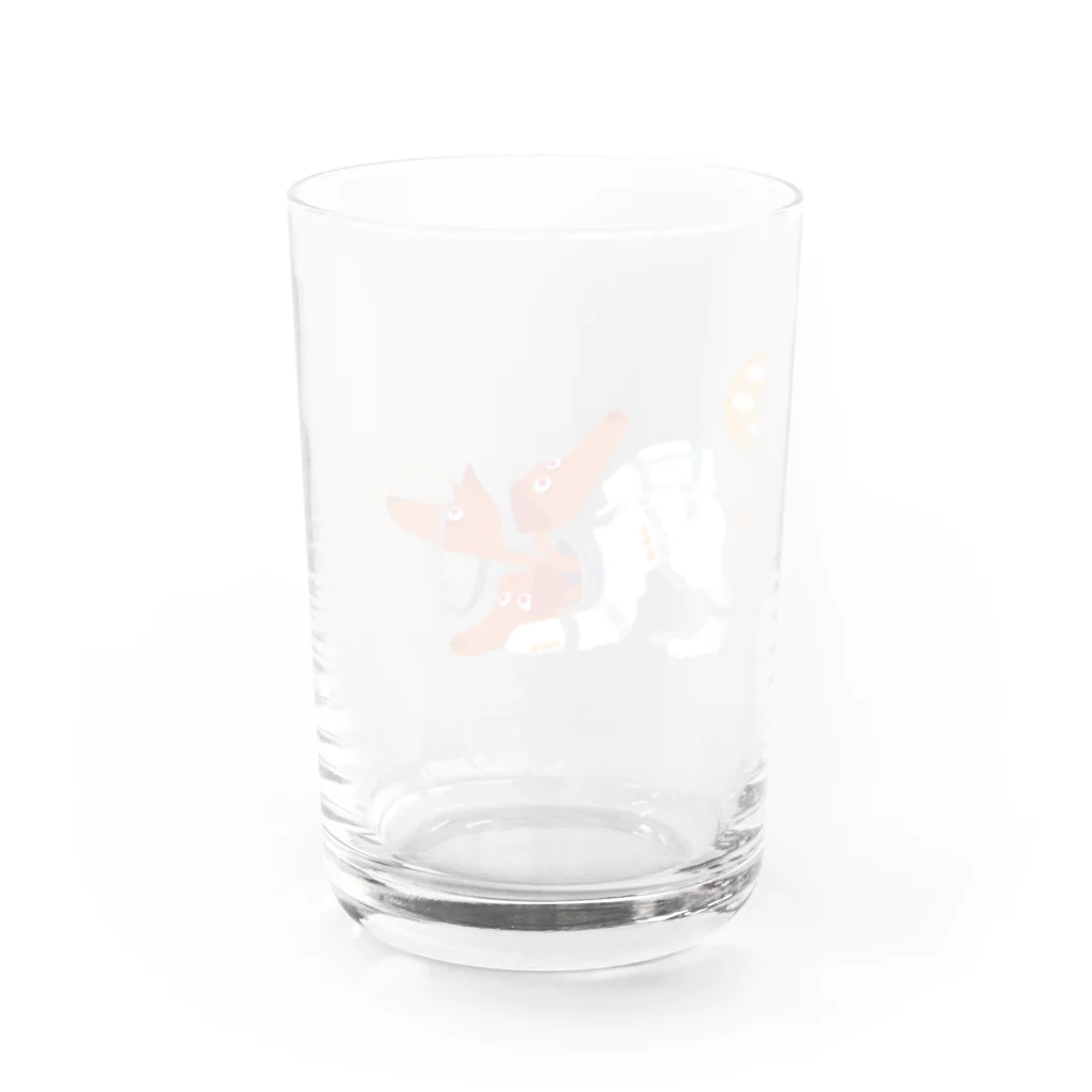 CoCoAメイドのSpace Cerberus Water Glass :back