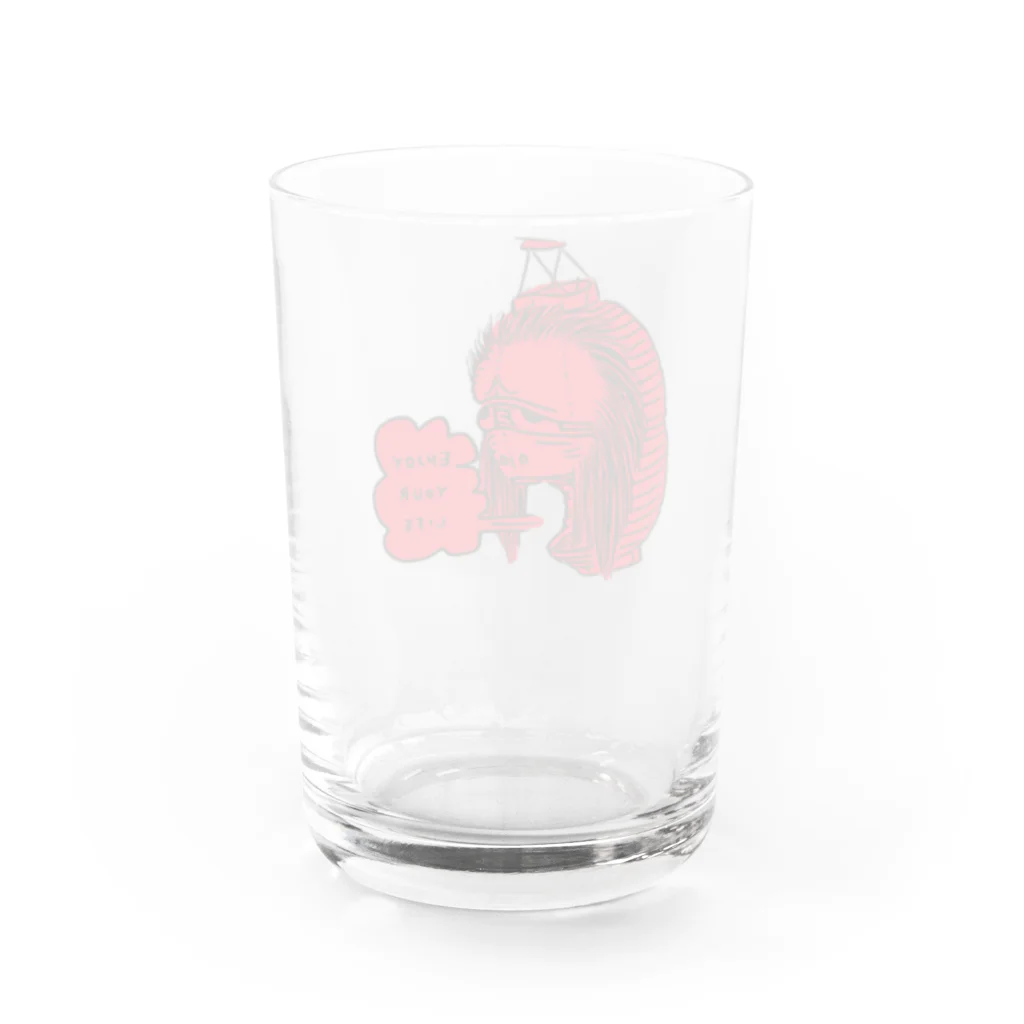 GraphicersのJapan Traditional Ghost Water Glass :back