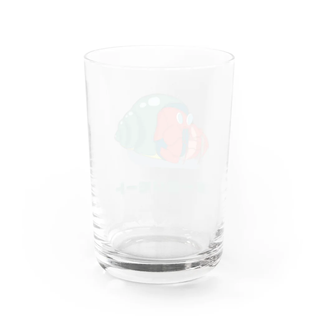 わわのお店のヤドカリモート Water Glass :back