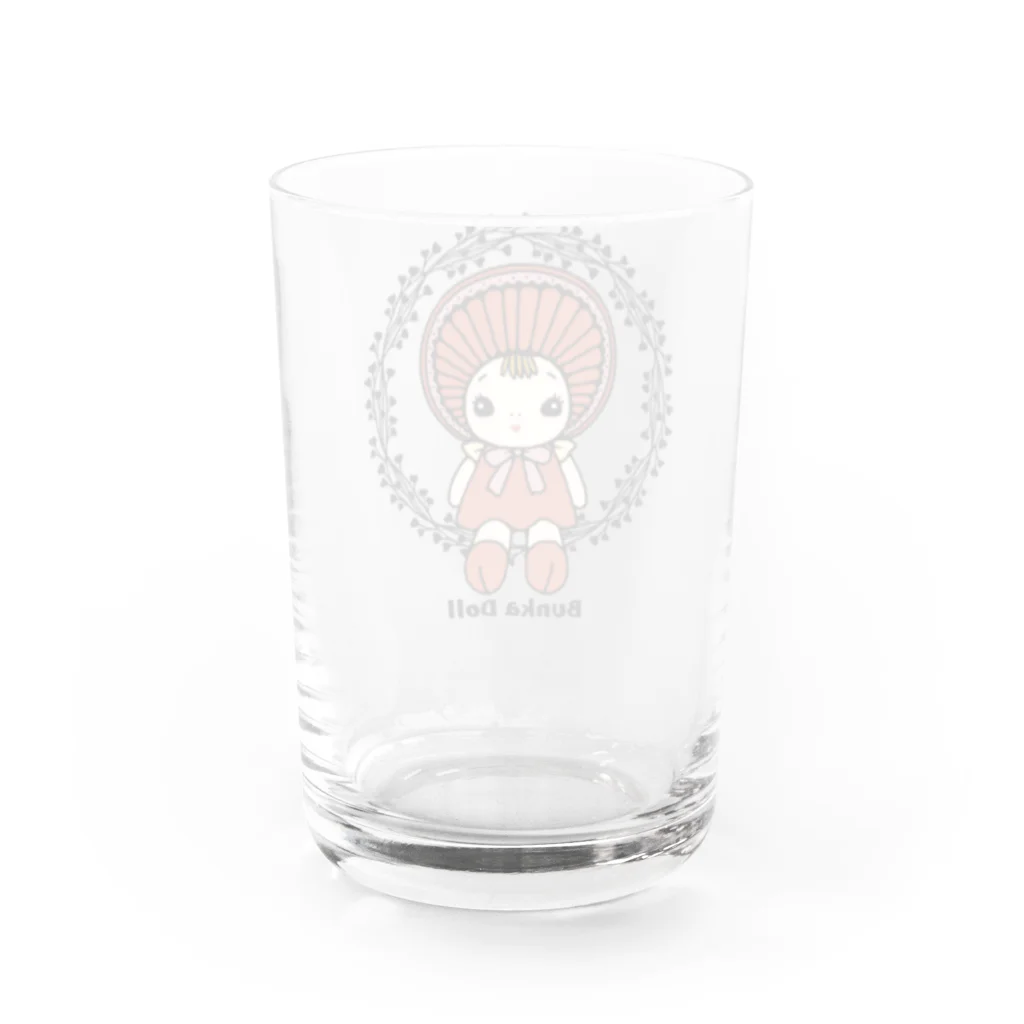 おくらのつぼの文化人形 Water Glass :back