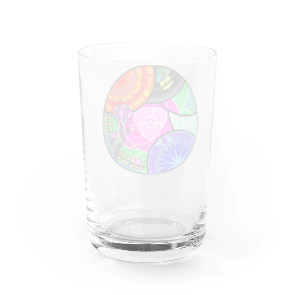 ケンピの多彩なオハーナ グラス反対面