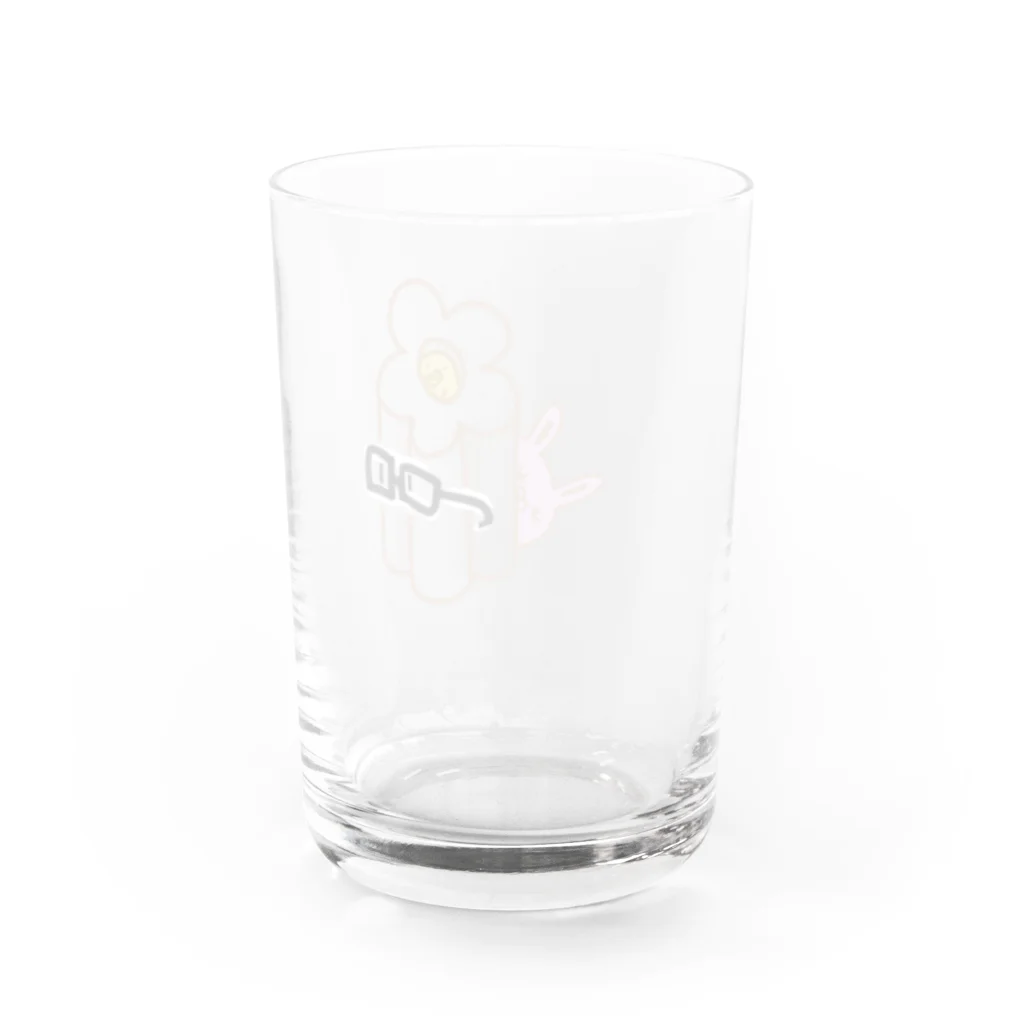 てんてんのおみせのちくわぶと楽しい仲間たち Water Glass :back