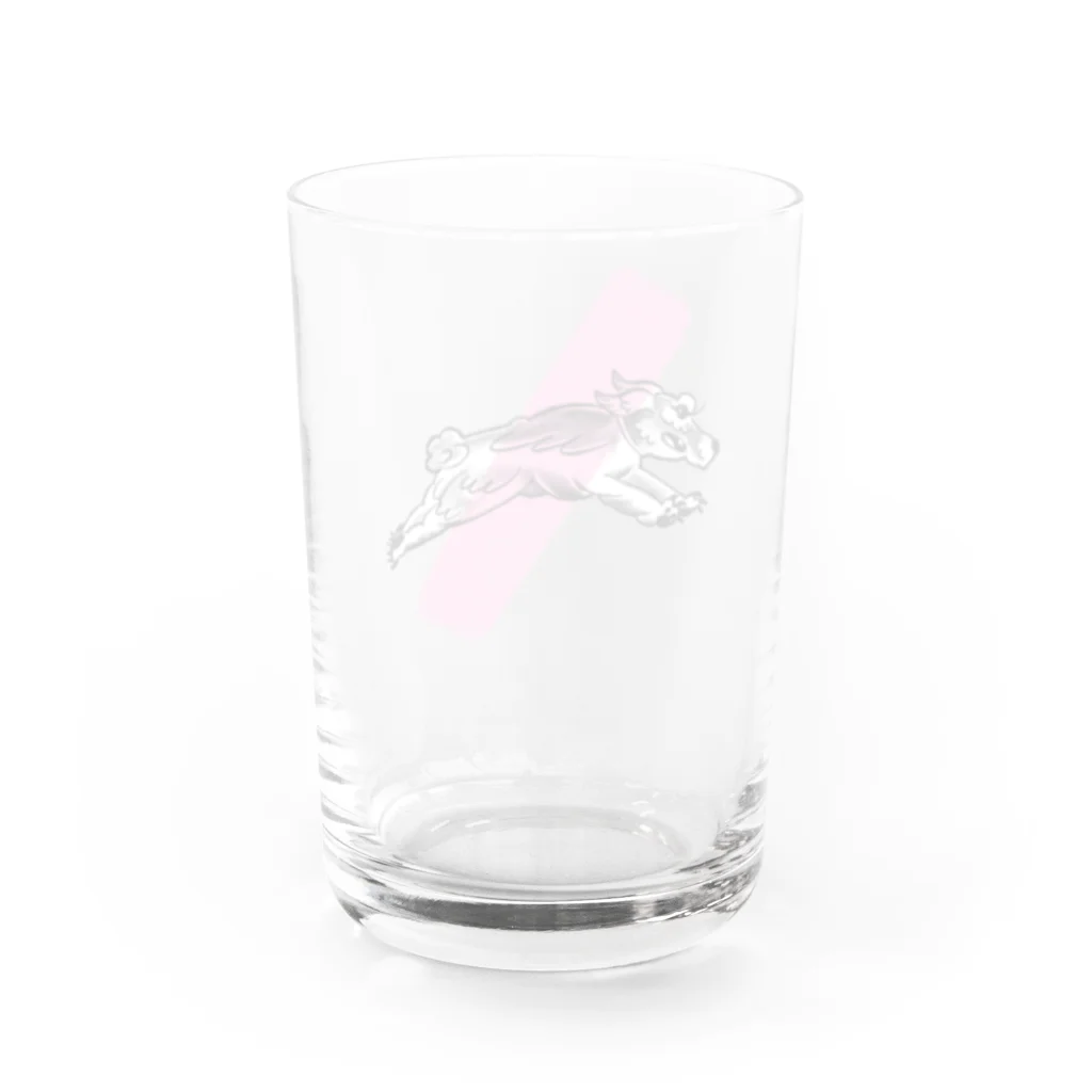 アグネスサンシャインレイクのはしるりな Water Glass :back