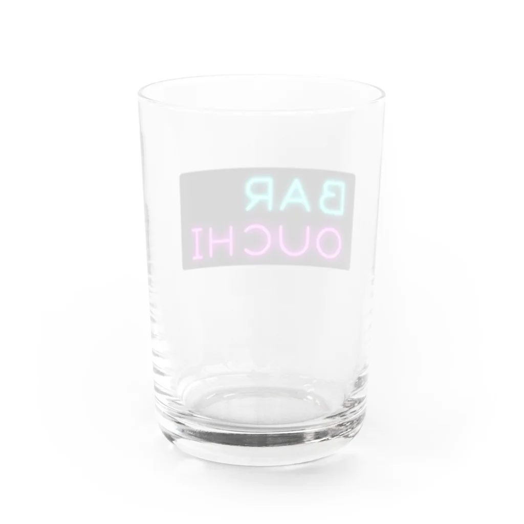 まつだあゆのすずりのBARおうち Water Glass :back