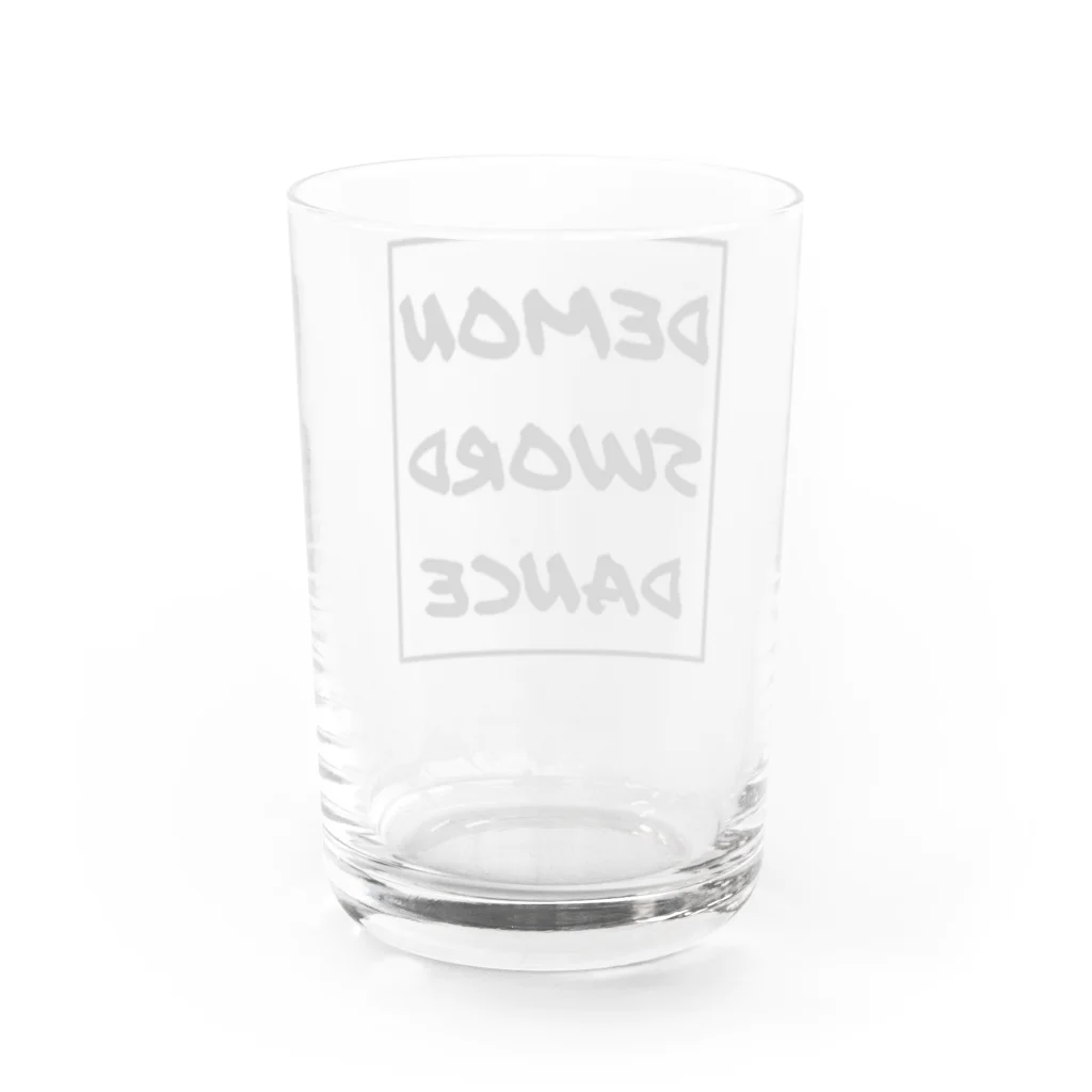 Watta_Kの鬼剣舞 お祭りだ！！ Water Glass :back