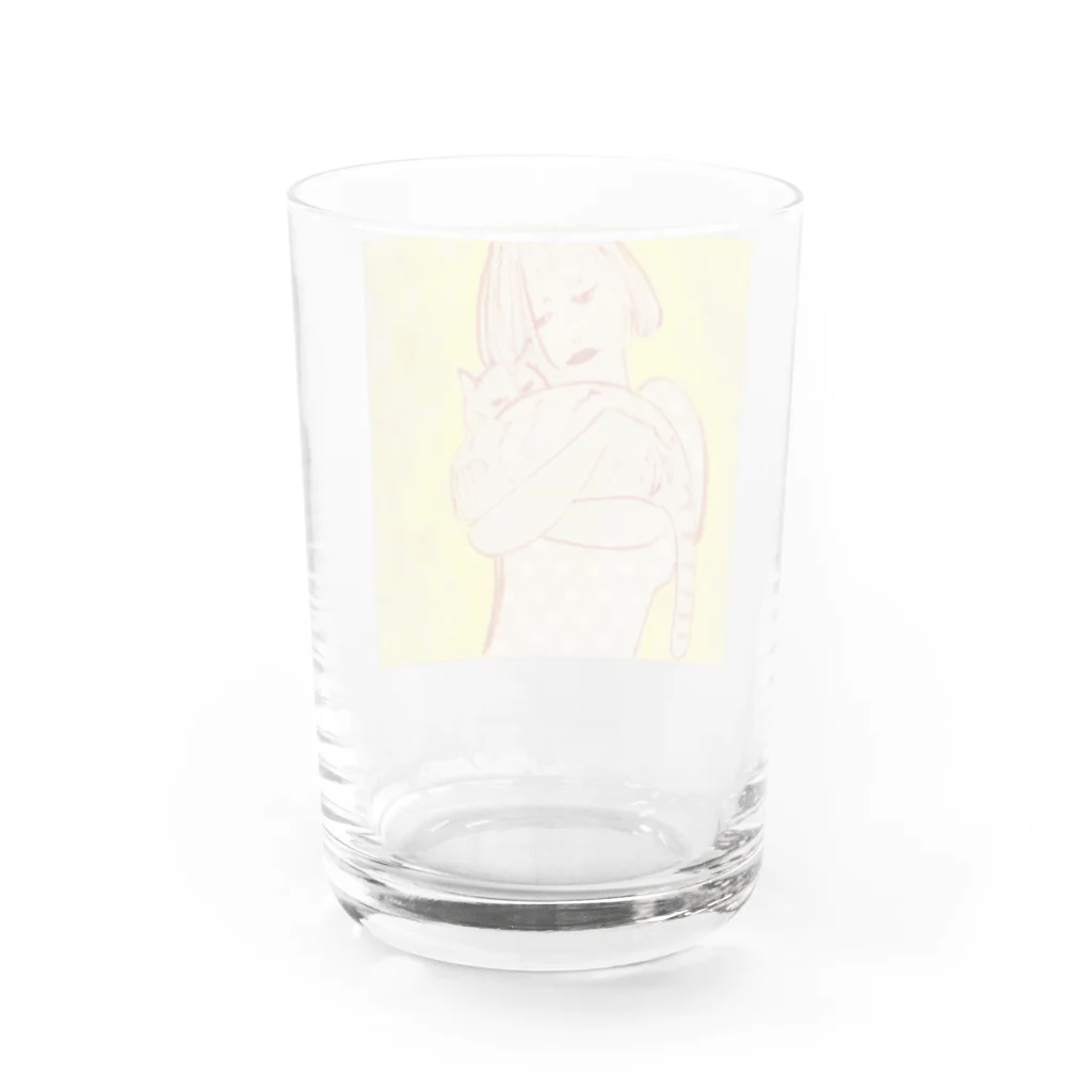 _F_U_T_A_N_J_I_の猫と少女 Water Glass :back