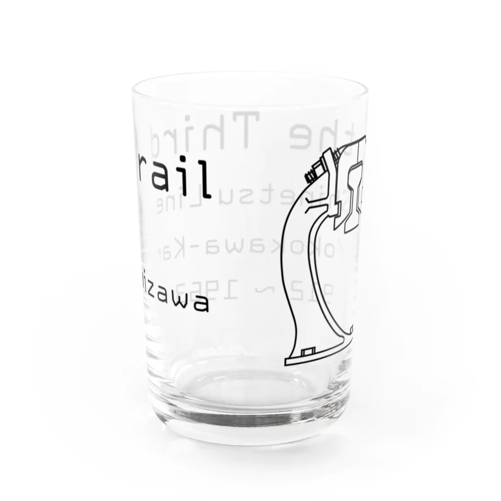 新商品PTオリジナルショップの第三軌条（the Third rail） Water Glass :back