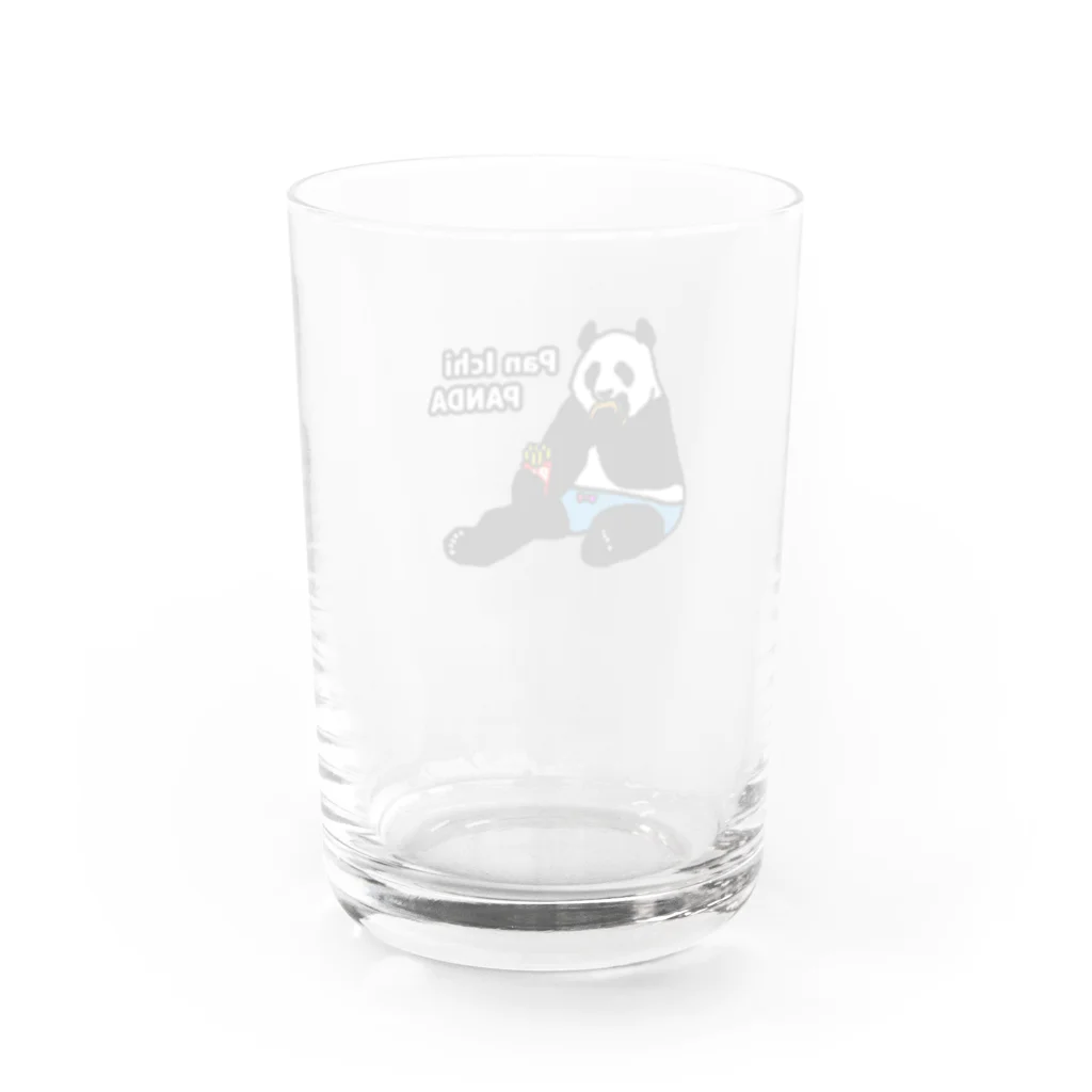 ひろりん星人のパンイチパンダ Water Glass :back