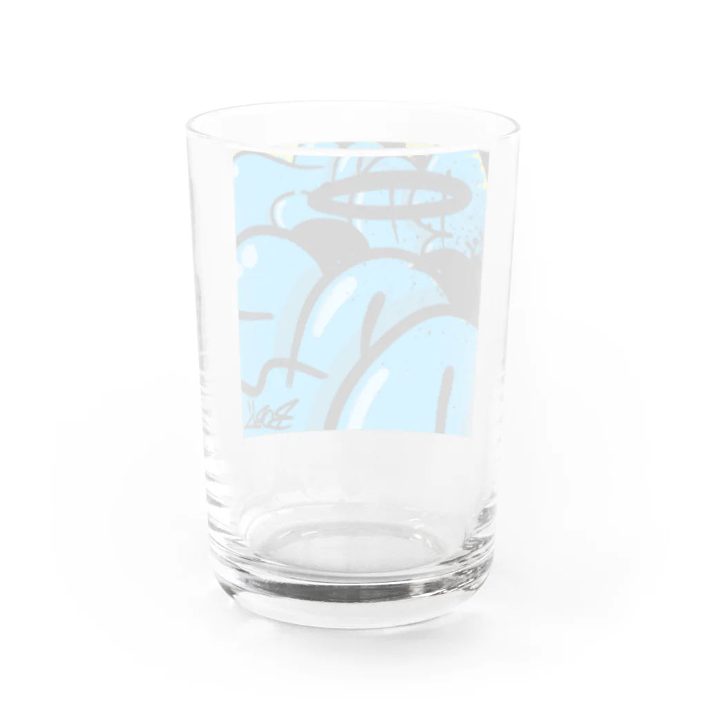 グラフィティショップのBORL Water Glass :back