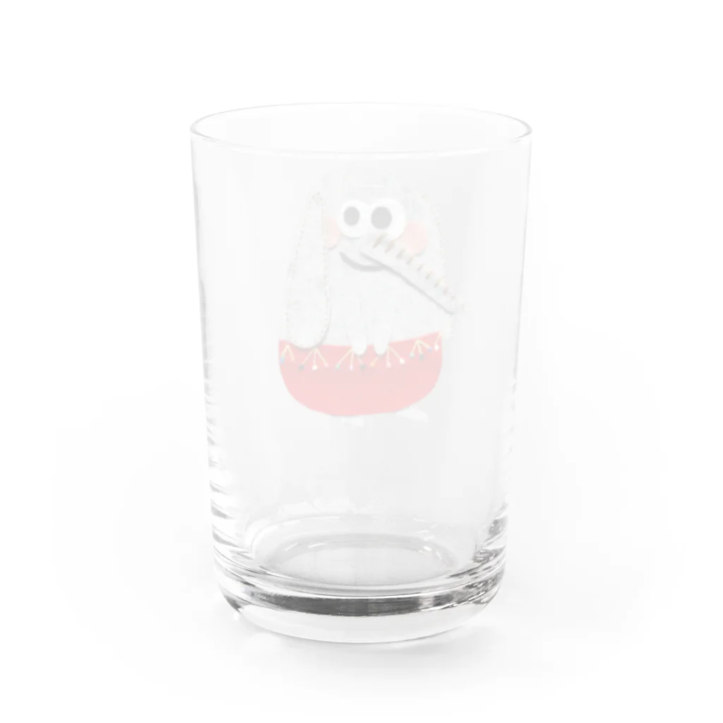 smilemiのフェルトエレファント Water Glass :back