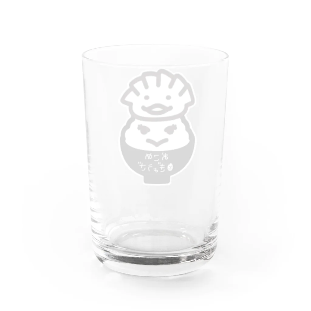 おこめとぎょうざofficialのおこめとぎょうざ_official Water Glass :back