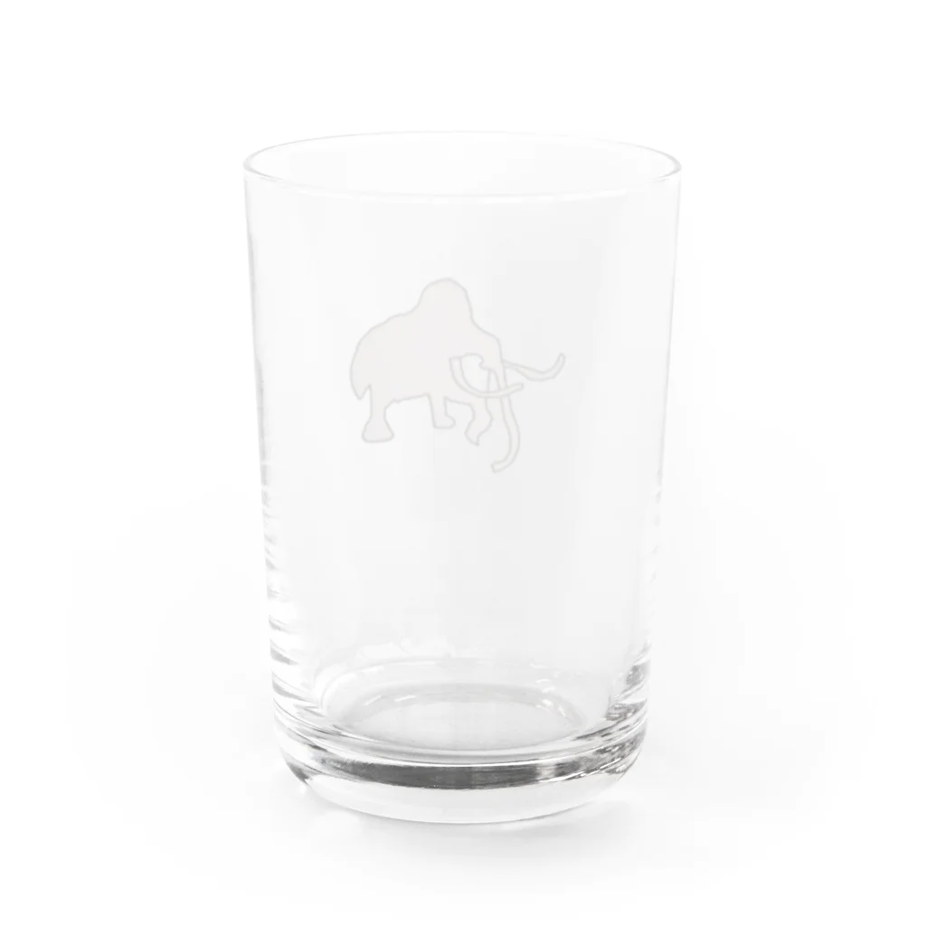 sani0804のマンモ Water Glass :back