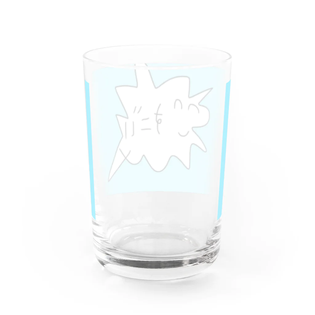 らすこーのフキダシくん Water Glass :back