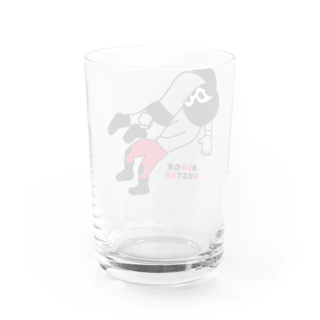 LUCHAのBlock Buster Water Glass :back