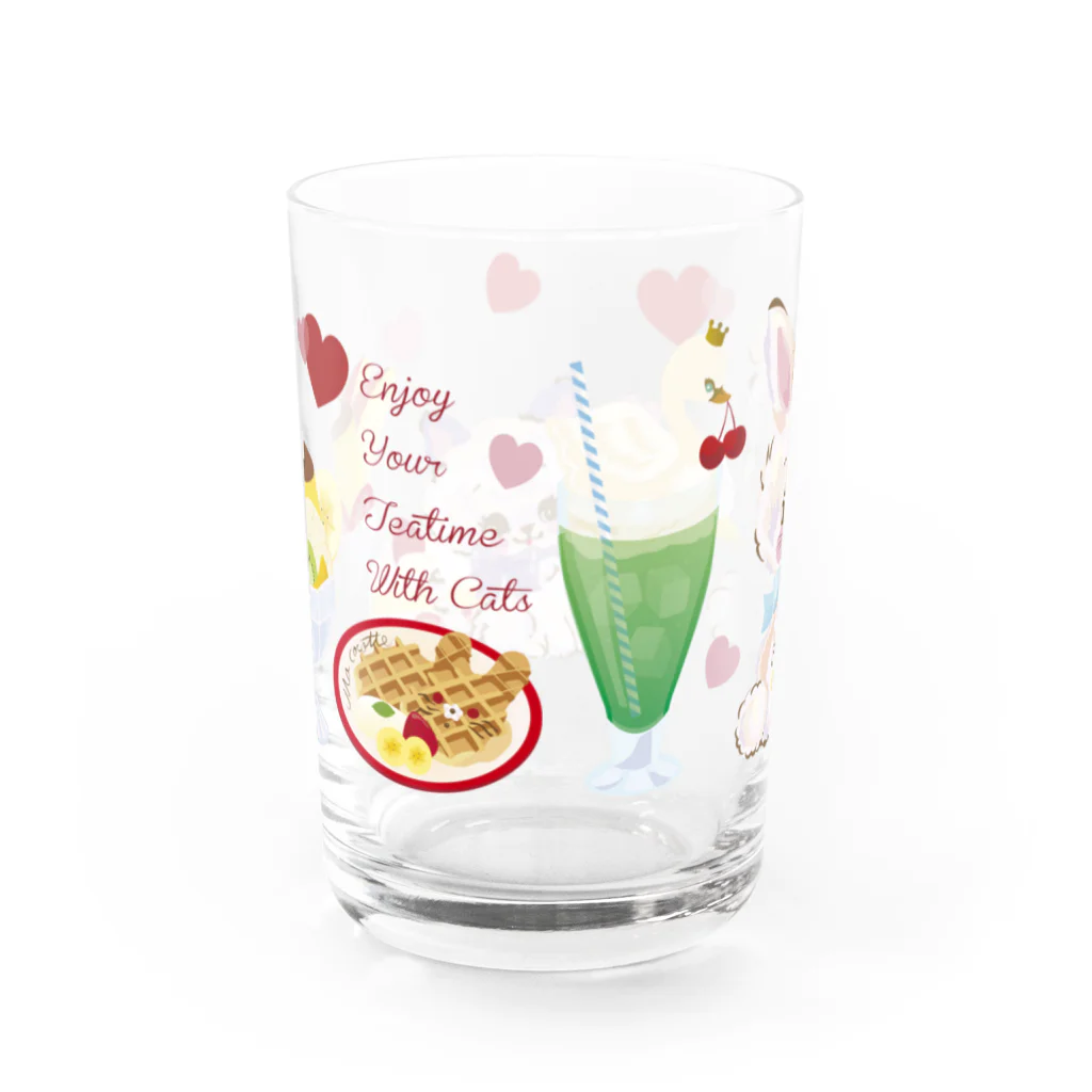 　Ma cocotte （まここっと）のティータイム Water Glass :back