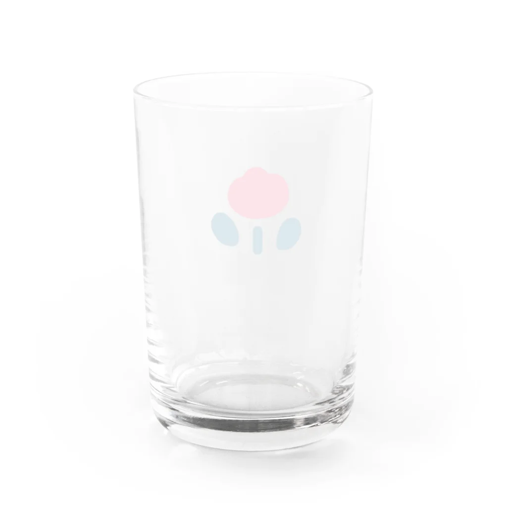 のんのはな Water Glass :back