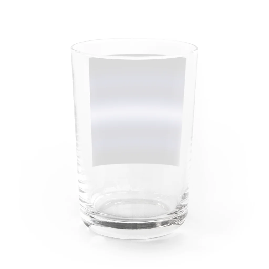 ぽぬぞぬのグラデーション　プライドフラッグ　レザー Water Glass :back