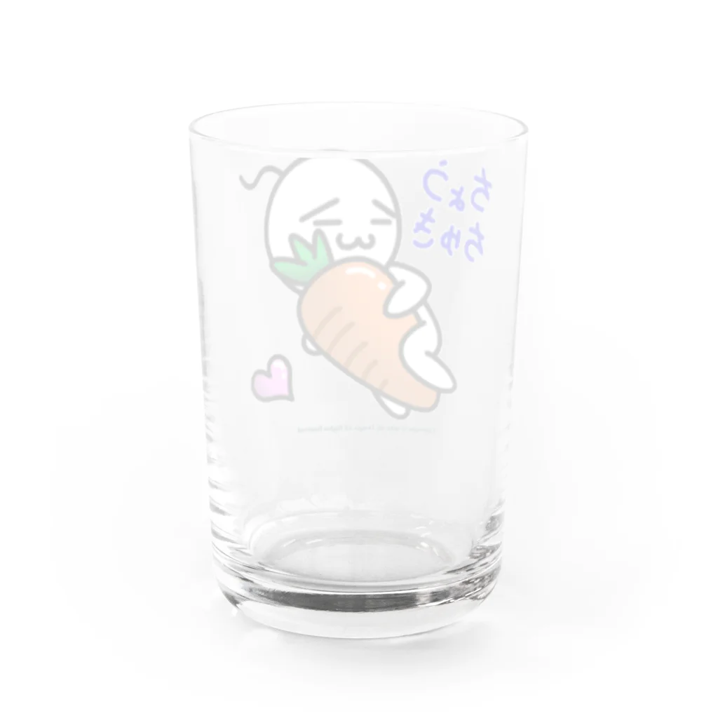 忍んの忠太君② Water Glass :back