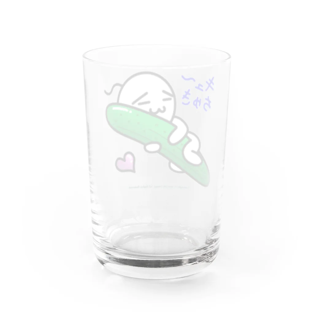 忍んの忠太君④ Water Glass :back