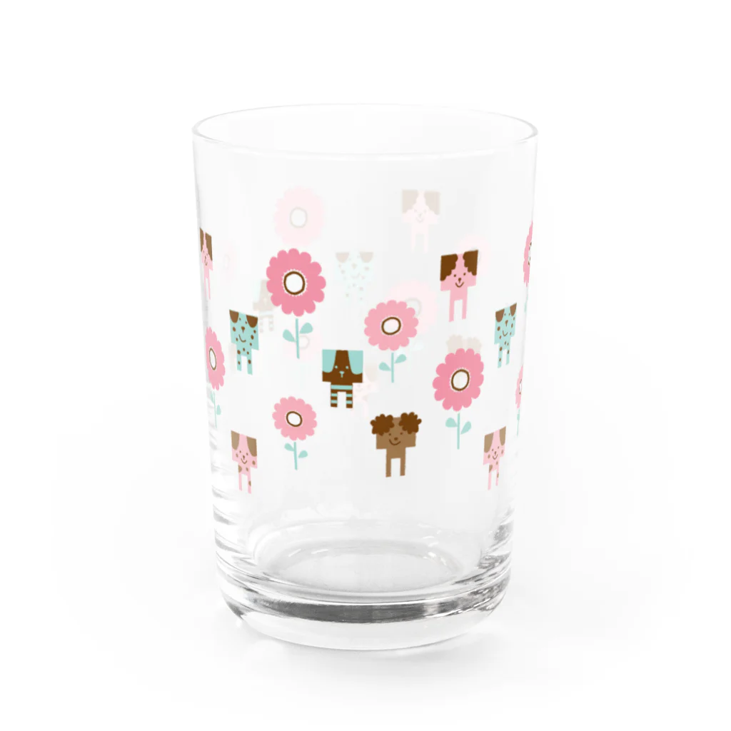 カレ　ミニョン　carre mignonのhana Water Glass :back